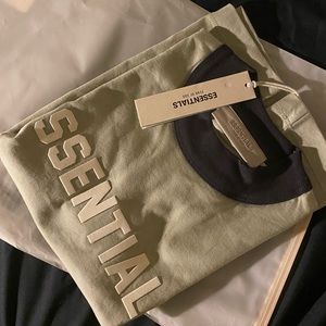 Fear of God Essentials Kids Seaform Ringer Tee